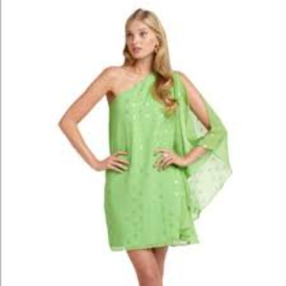 Lilly Pulitzer Woman Silk Dress Size 6 - Picture 2 of 10